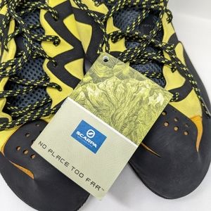 Scarpa climbing shoes